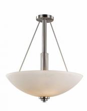 Trans Globe 70528-1 ROB - 3LT PENDANT-DOUBLE DISK-20"-RO